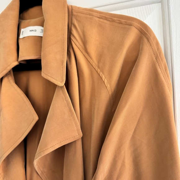 Mango Drape/Light Trench Coat - Picture 3 of 16